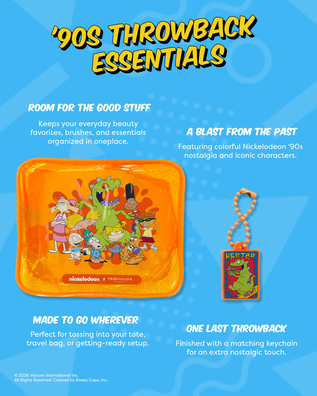Nick '90s | Cosmetic Bag
