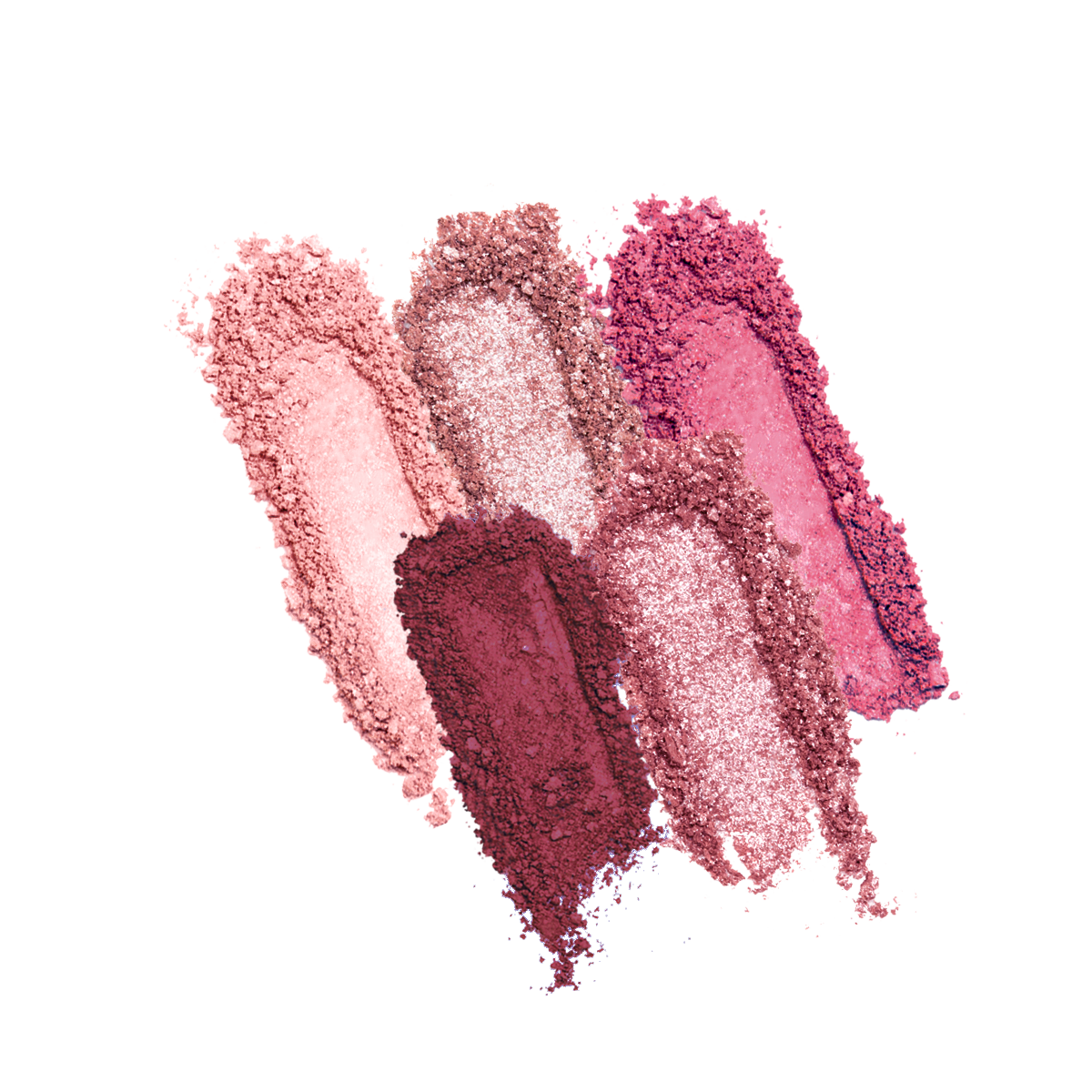 Smitten mini eyeshadow palettes, mini makeup palettes swatches