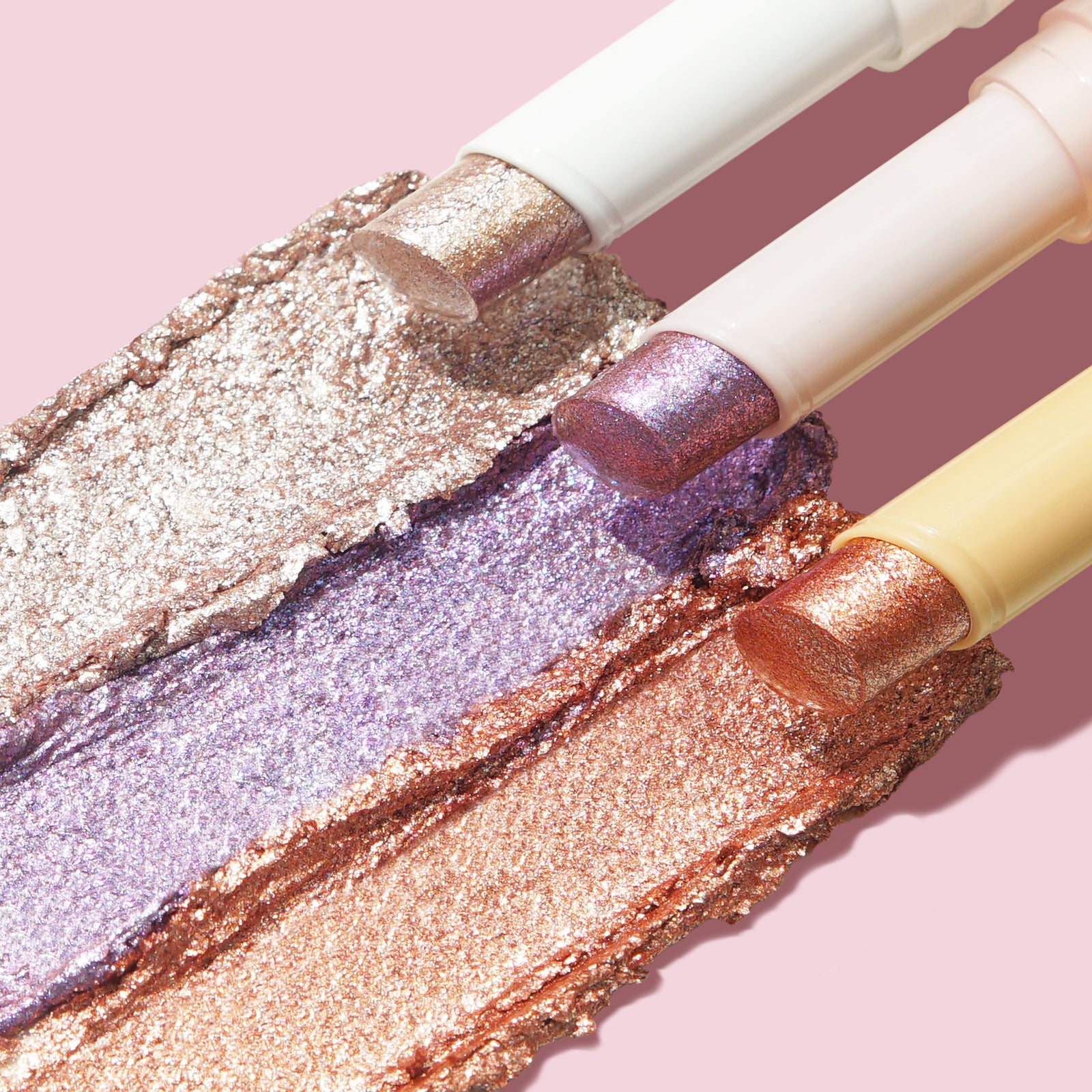 Jelly Beam Jelly Shimmer Stick Swatches with component open