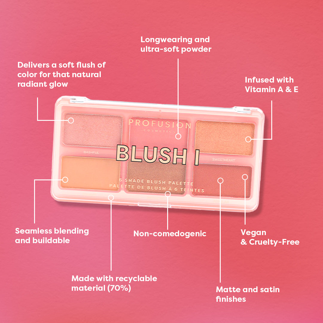 face blush palette