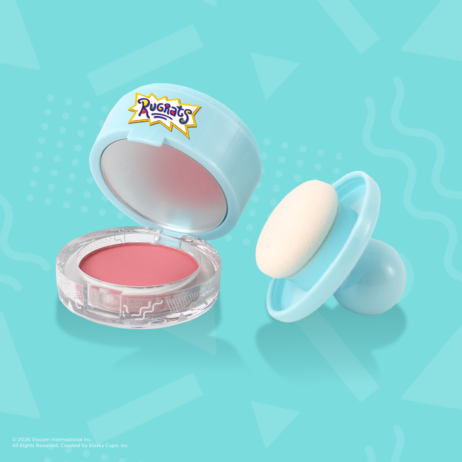 Rugrats | Playtime Flush - Soft Matte Flush With Sponge Applicator