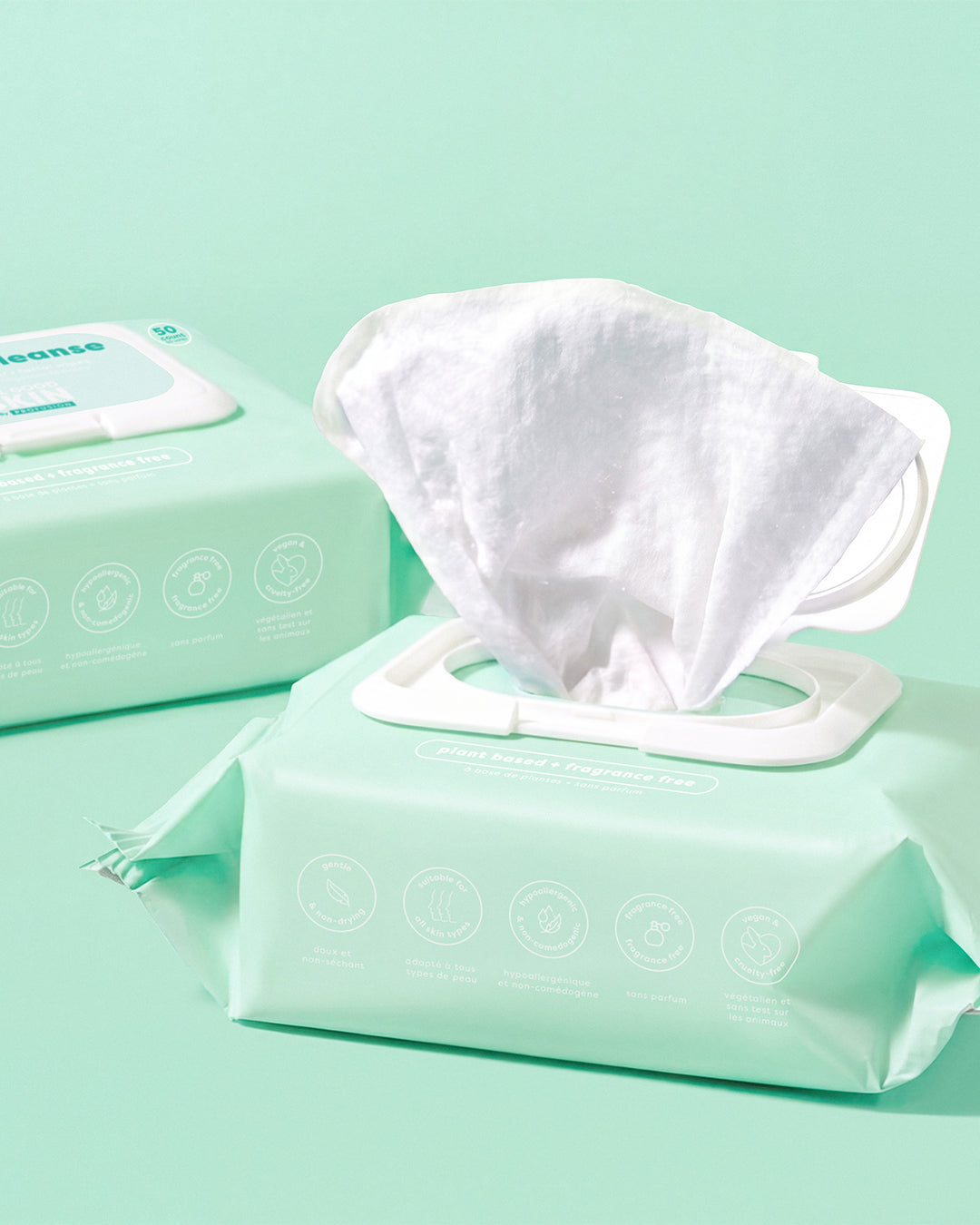 Feel Good Skin | Gentle Cleanse Makeup Remove Facial Wipes - 50 count