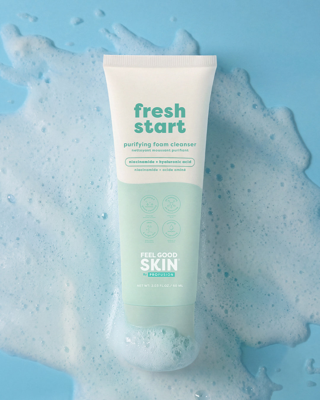 Feel Good Skin | Fresh Start Purifying Concentrated Foam Cleanser
