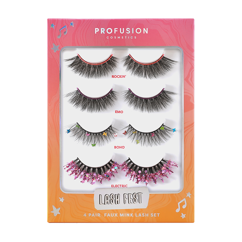 4-pair Lash Fest Eye Lashes Set