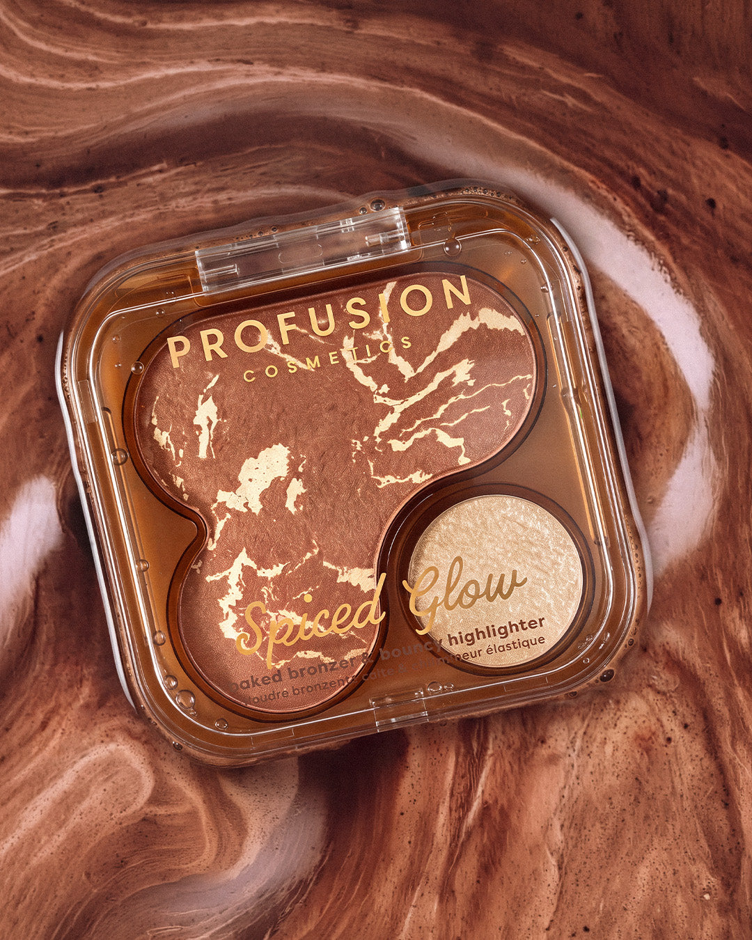 Spiced Glow Baked Bronzer & Bouncy Highlighter