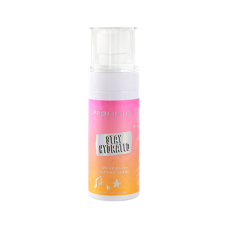 Es una vibra | Spray fijador Stay Hydrated Mineral SPF 40 PA+++