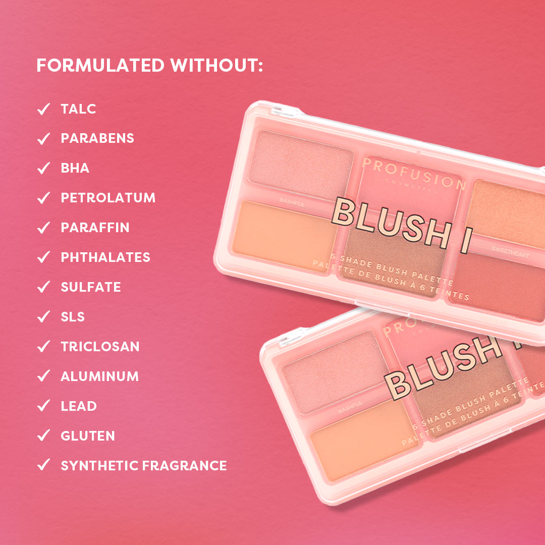 face blush palette
