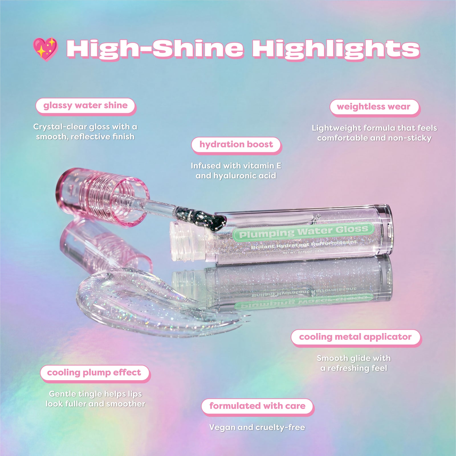 Dewy Glow Plumping Water Gloss