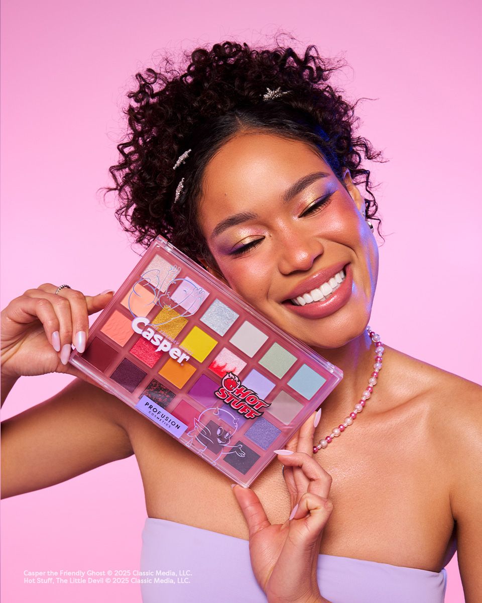 Casper and Hot Stuff eyeshadow palette