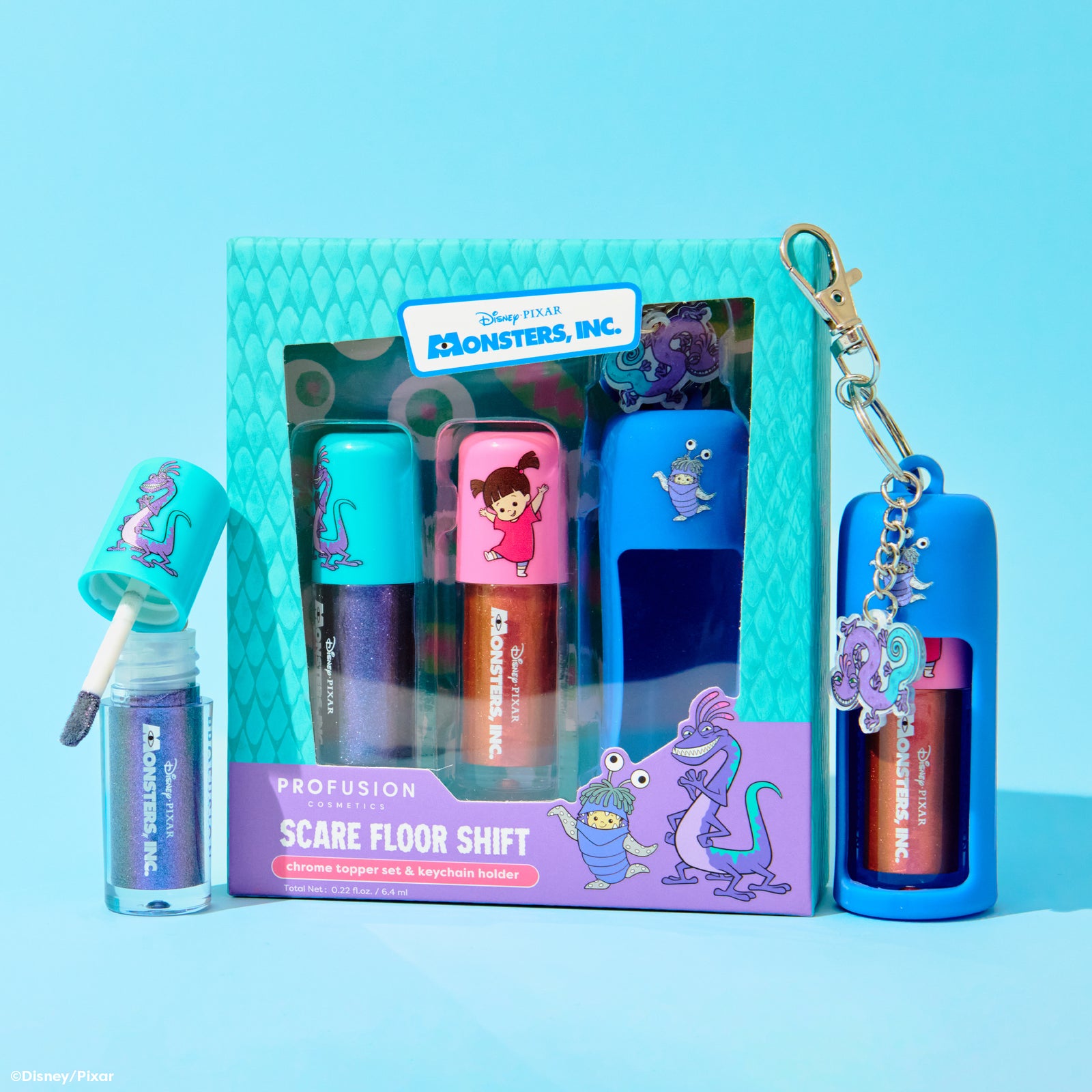 Scare Floor Shift | Chrome Topper Set & Keychain Holder