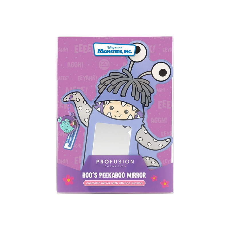 Boo's Peekaboo Mirror | Cosmetic Mirror With Silicone Suction