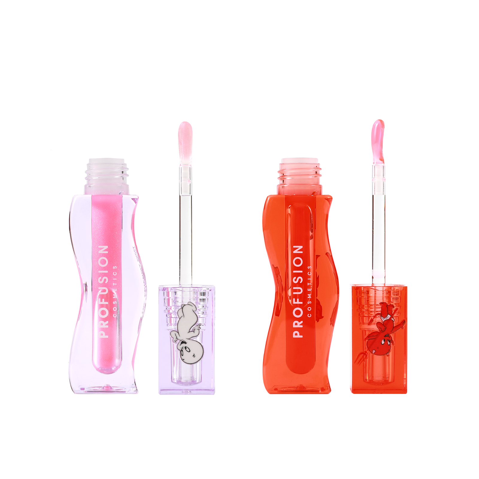 Lip Oil Set with Top Opened