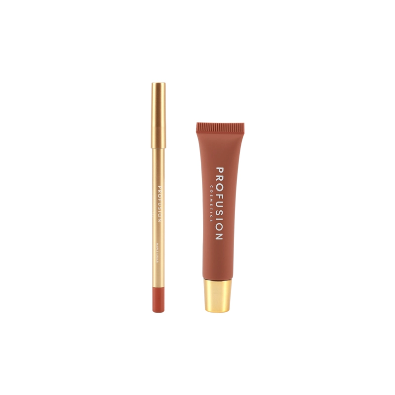 Pumpkin Spice Cashmere Lips Lip Liner & Balm Duo - Maple Sugar