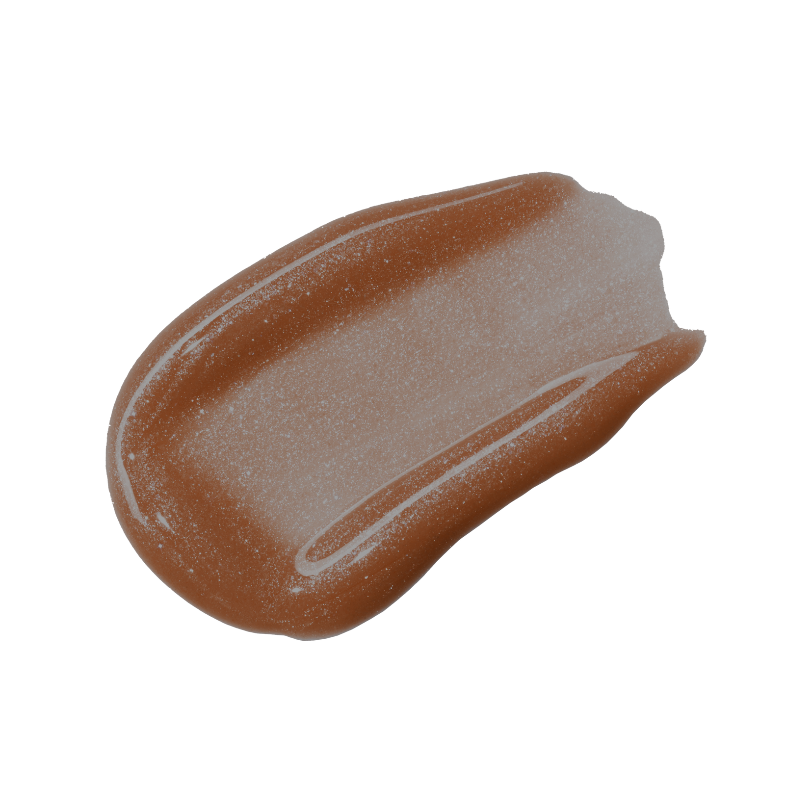 Glimmer Balm Hydrating Melting Lip Balm - Caramel Melt Swatches