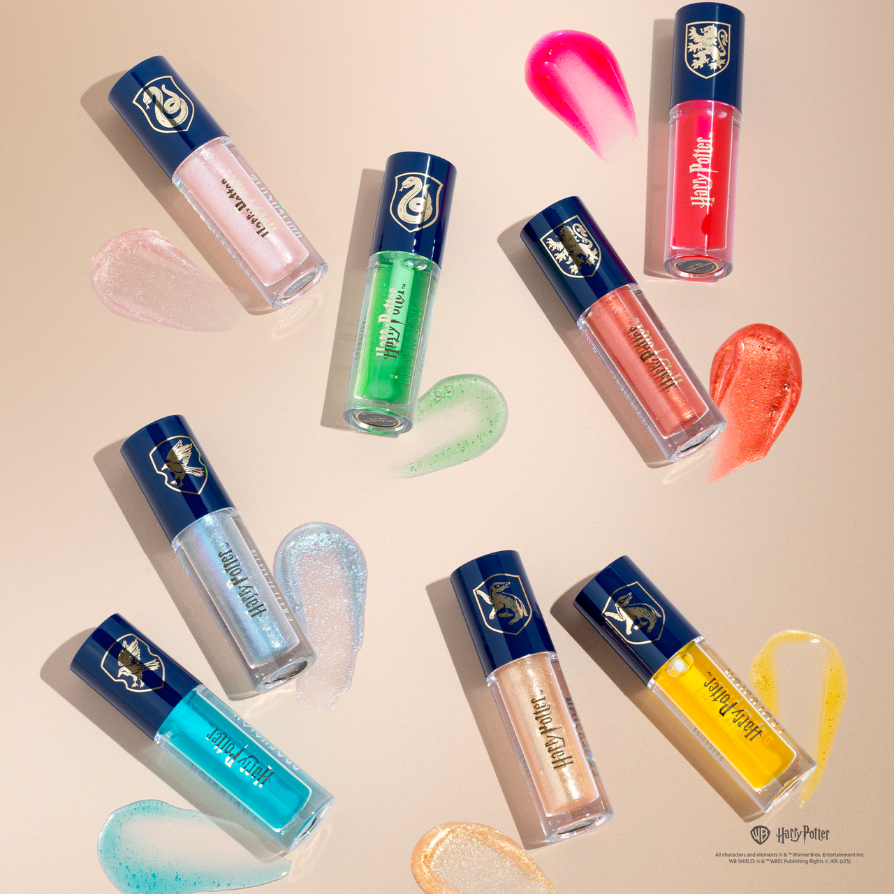 Harry Potter Holiday | Gryffindor™ Slytherin™ Hufflepuff™ Raven Claw™ Lip Duo Set lifestyle