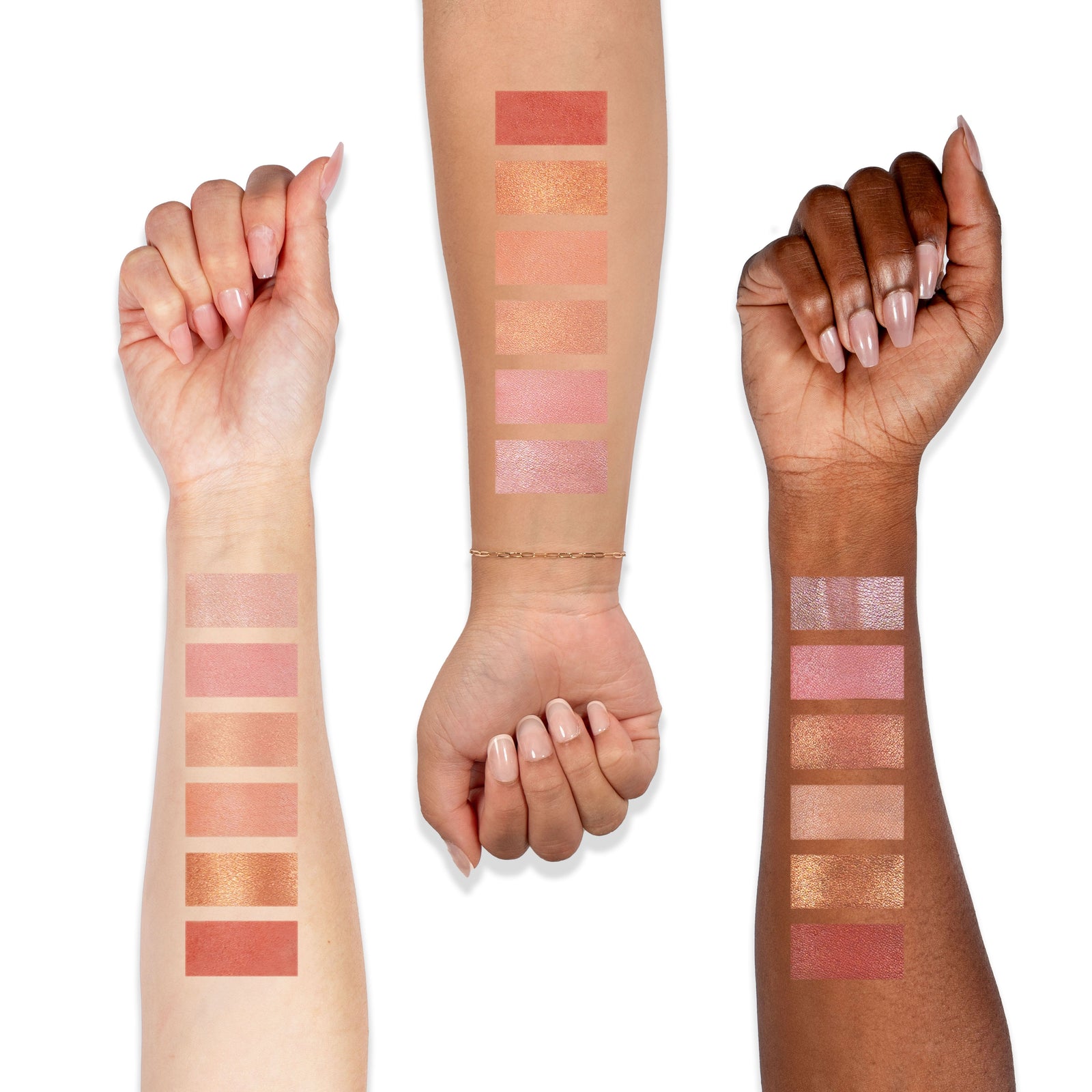 face blush palette swatches
