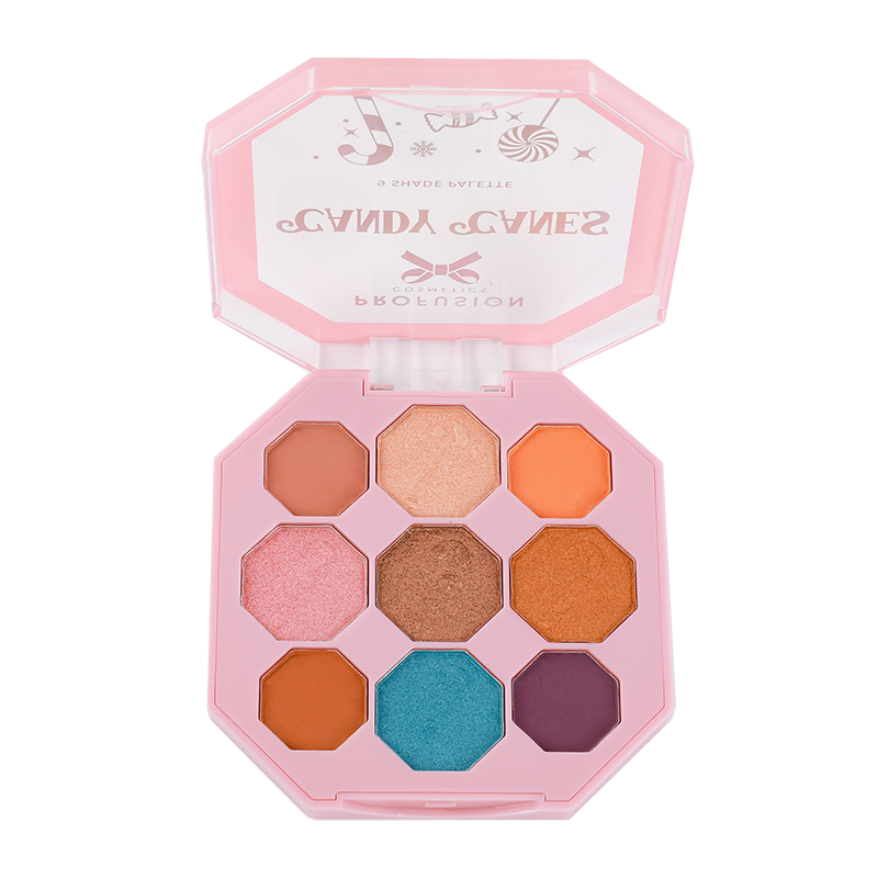 Dulces vacaciones | Paleta de 9 tonos Candy Canes