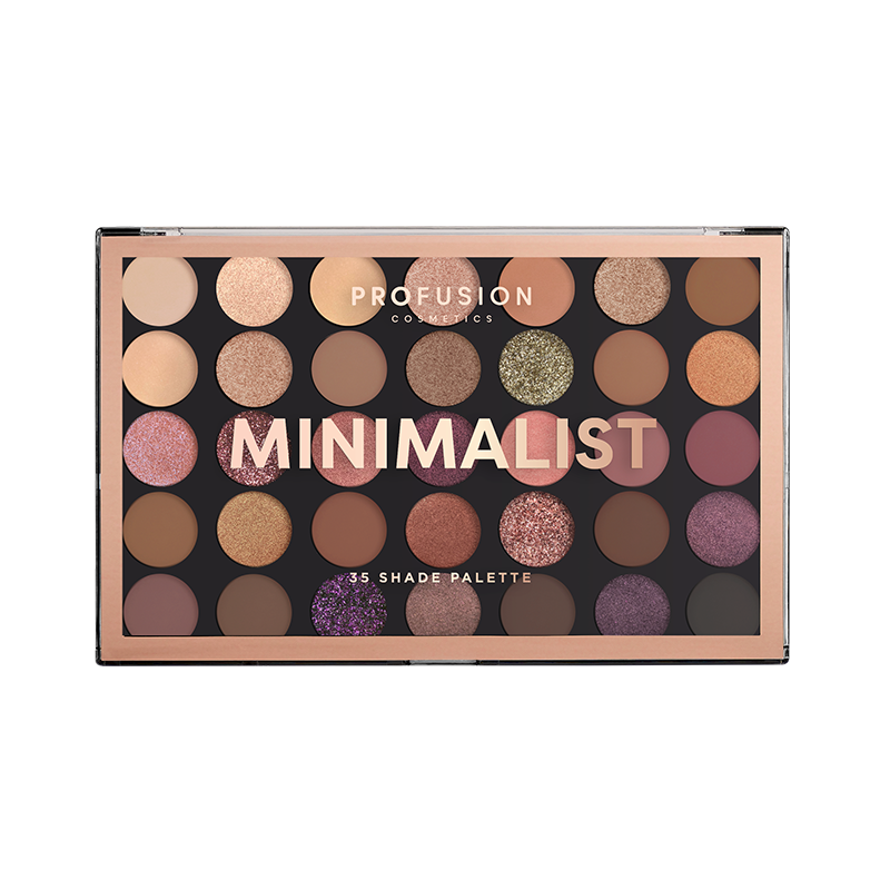 MINIMALIST eyeshadow palettes
