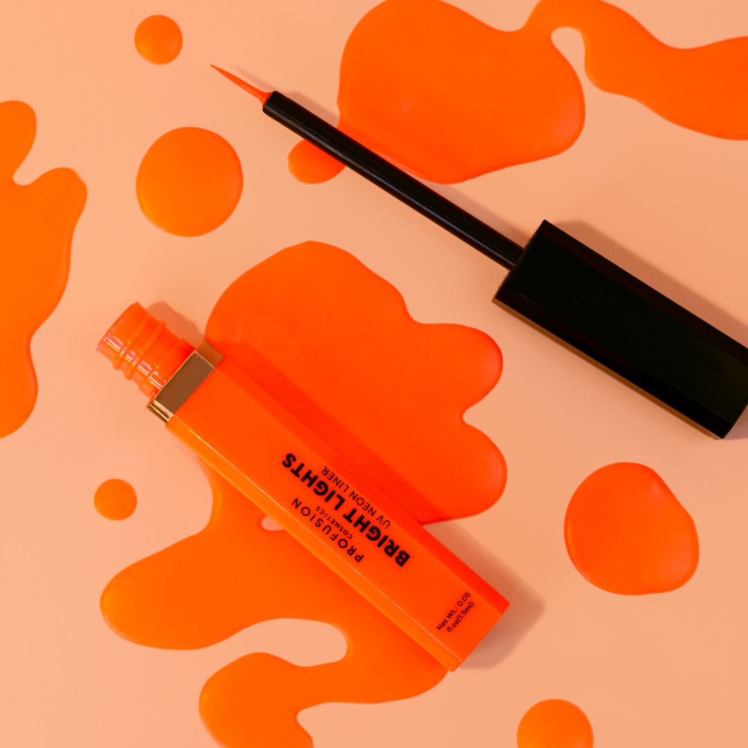 Orange bright-lights liner