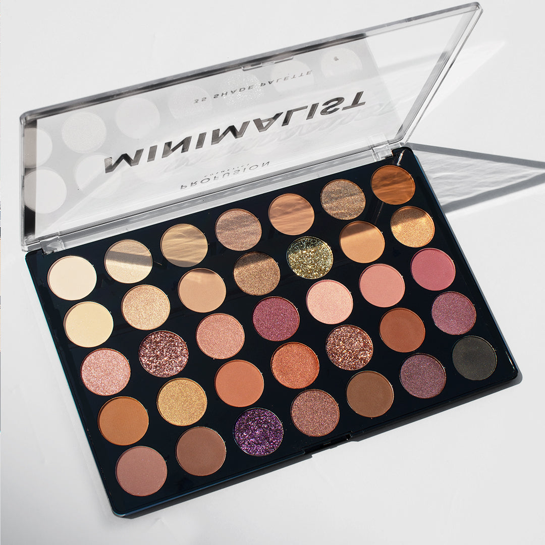 Minimalist 35 shade eyeshadow palette profusion