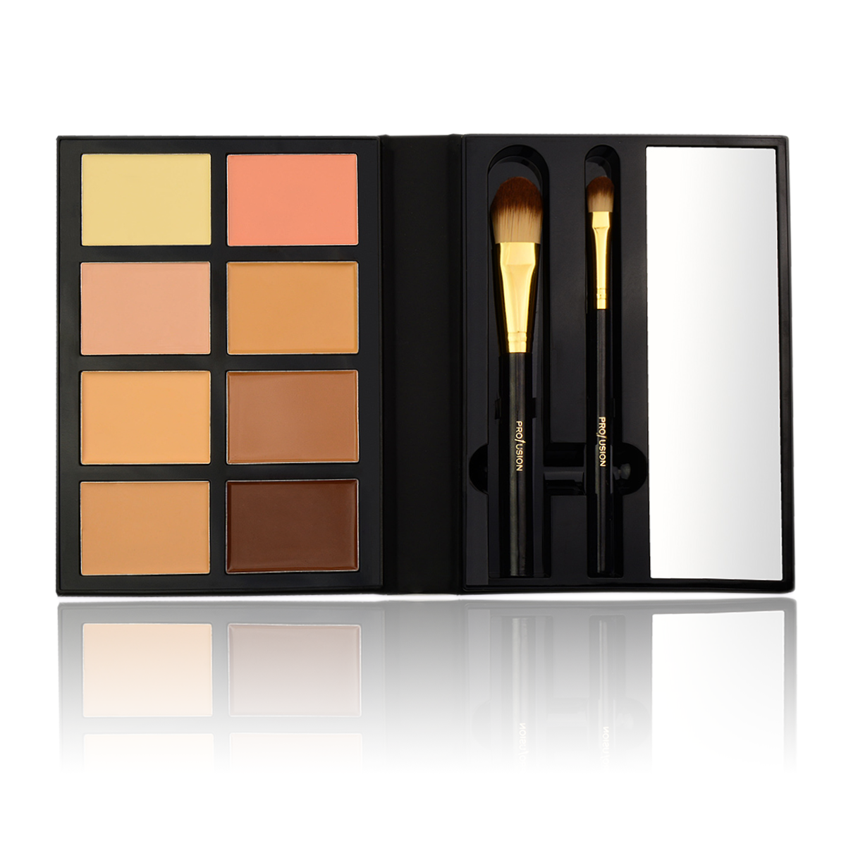 Trendsetter Conceal Palette - makeup brushes