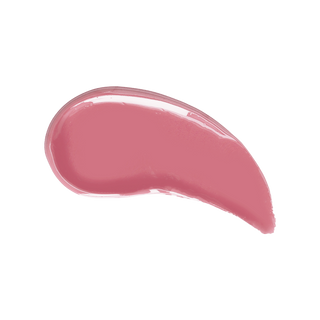 Profusion Cosmetics dreamy lip plump swatch in a pretty in pink shade.