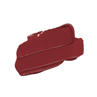 Red lipstick swatch from Profusion Cosmetics, showcasing a rich, deep hue.