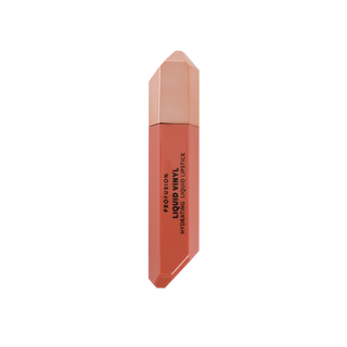 Profusion Cosmetics Liquid Vinyl Hydrating Liquid Lipstick in a rich, warm nude shade.