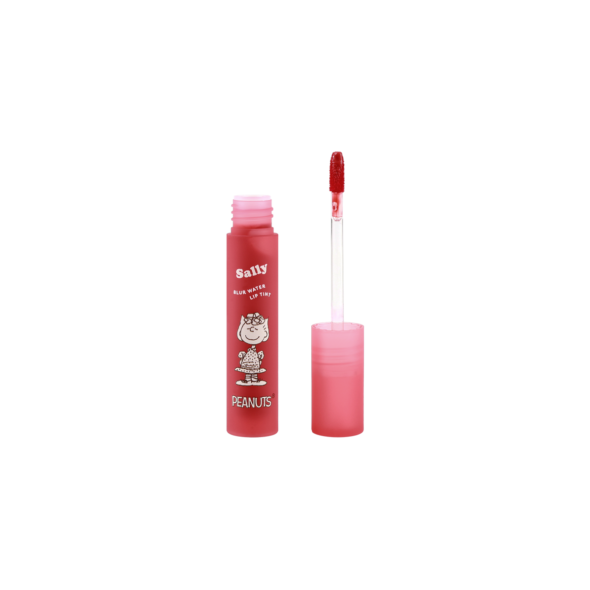 Peanuts 75th Blur Water Lip Tint Sally top open