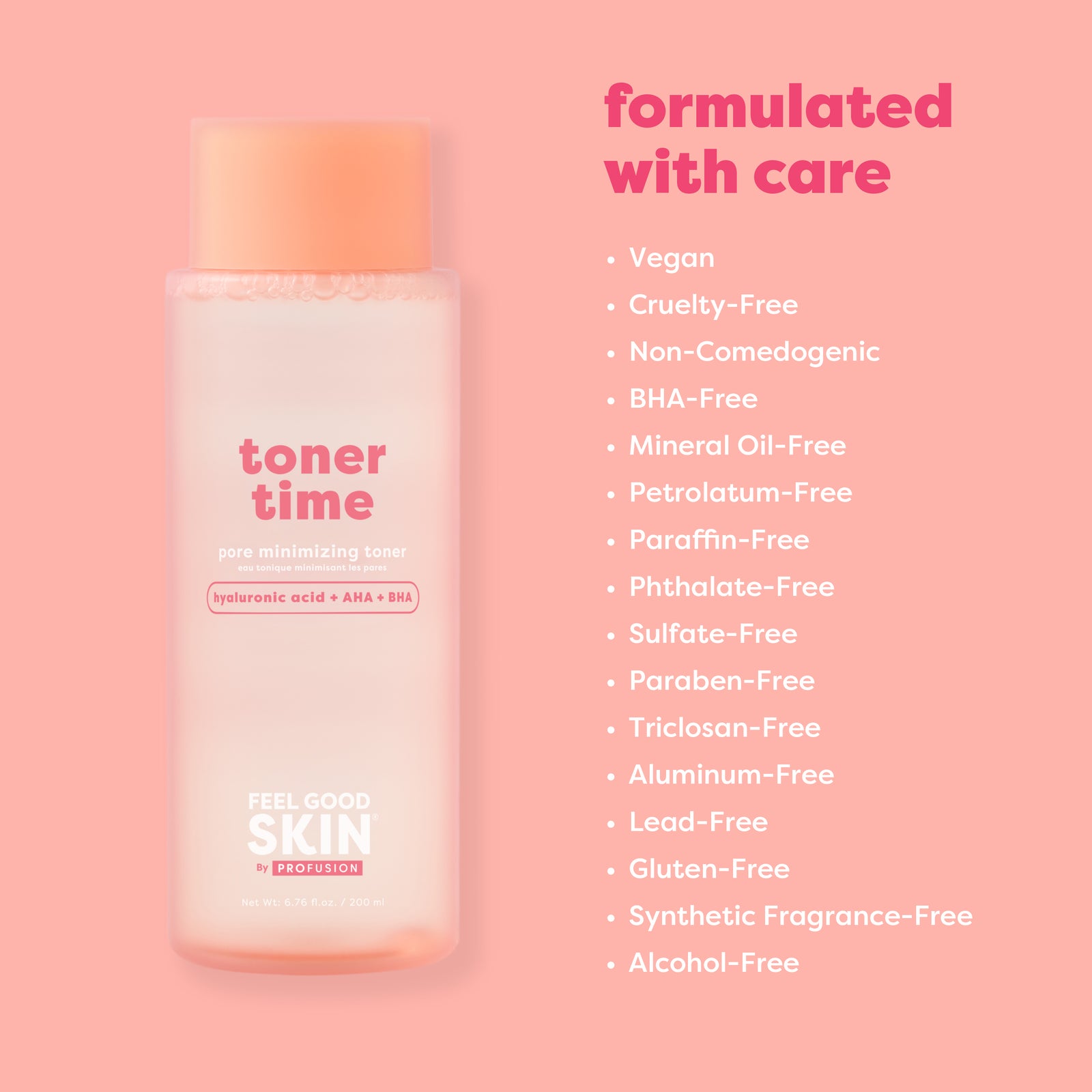 Feel Good Skin | Toner Time Pore Minimizing Toner