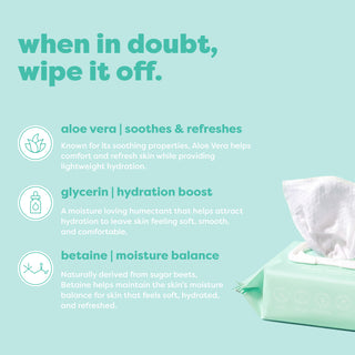 Feel Good Skin | Gentle Cleanse Makeup Remove Facial Wipes - 50 count
