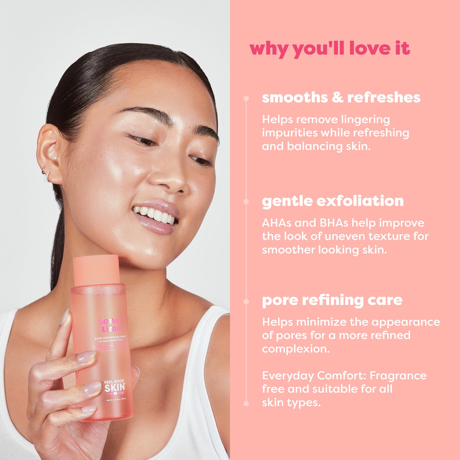 Feel Good Skin | Toner Time Pore Minimizing Toner