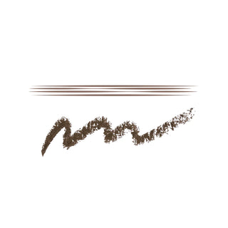 Swatch of the Profusion Cosmetics Good Brow Day Duo in Medium Brown, displaying a smooth line and textured finish.