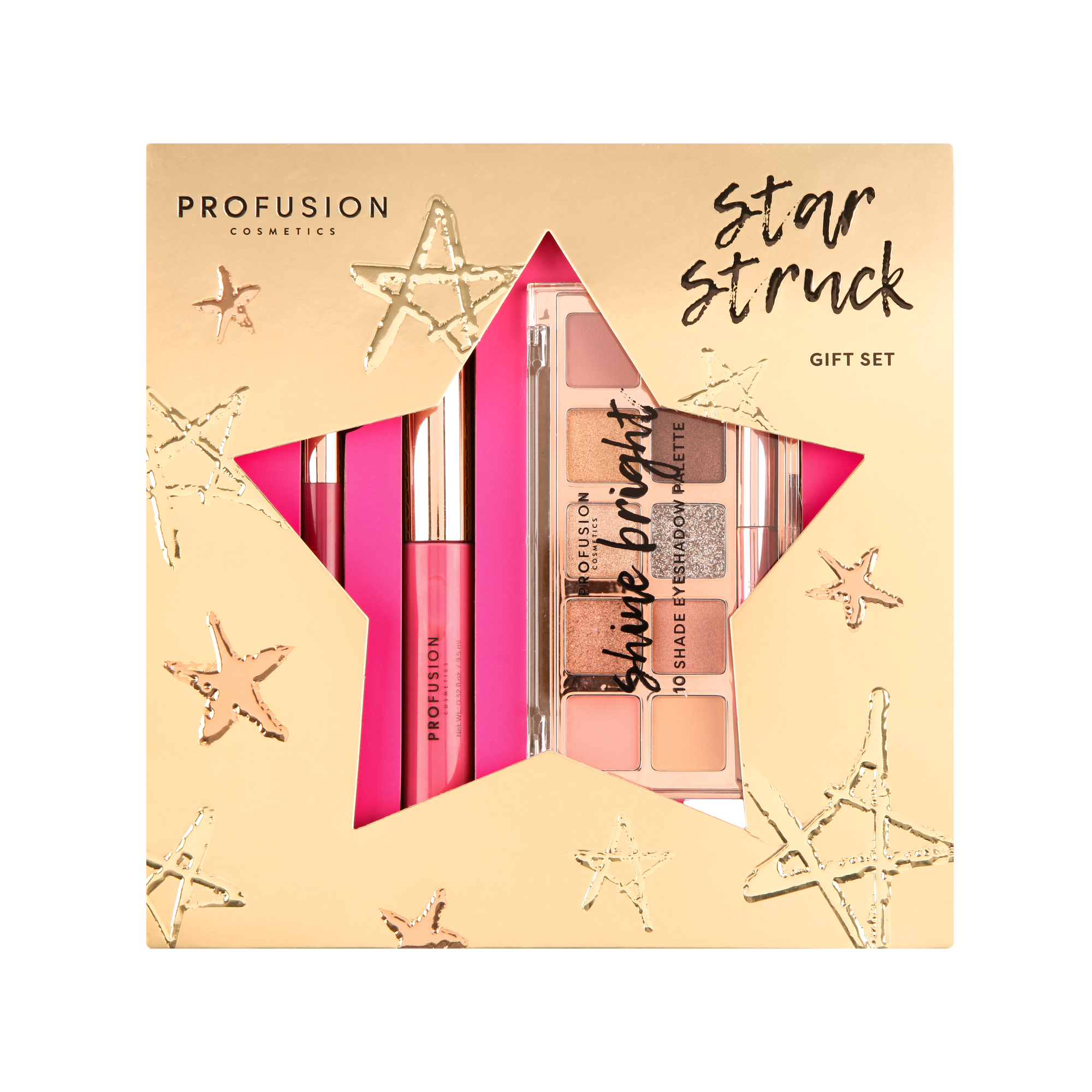 Crimson Star Struck – 4-Piece Face and Eye Set