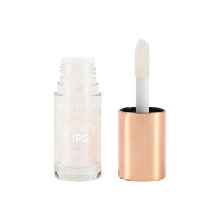 Glowy Lips Nourishing Shimmer Lip Oil - Sprinkles component opened
