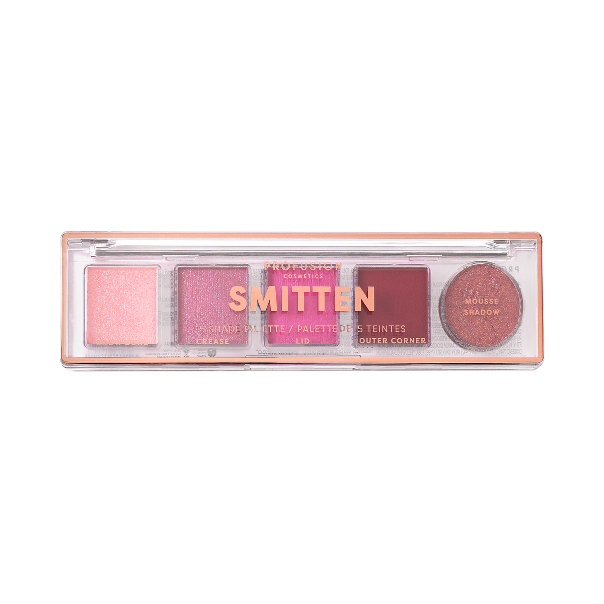 Smitten mini eyeshadow palettes, mini makeup palettes