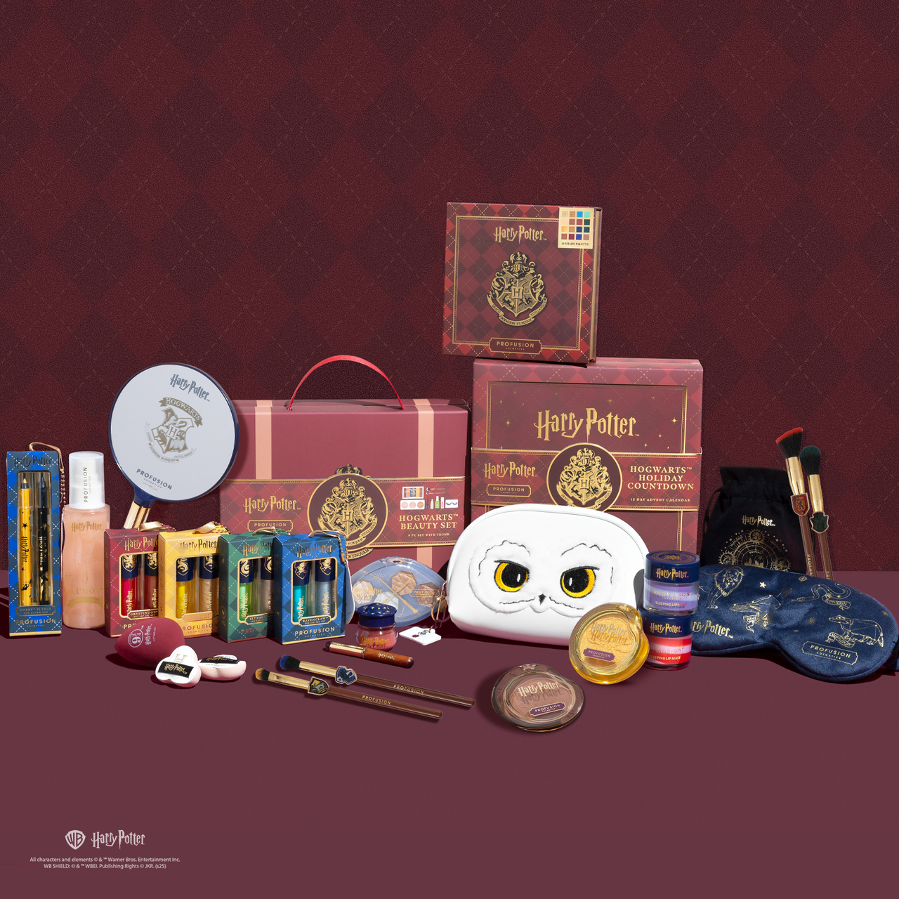Harry Potter x Profusion Cosmetics | Holiday Collection Lifestyle Image