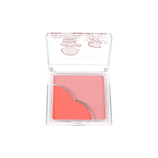 Peanuts 75th Charlie Brown & Snoopy Bouncy Blush Duo Open