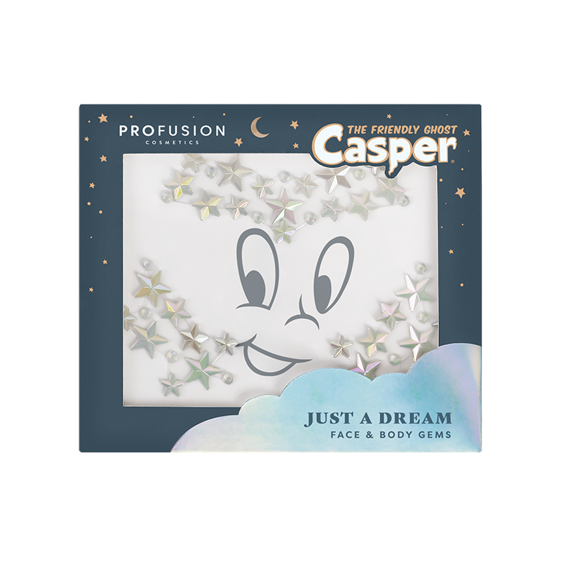 silver star face and body gems