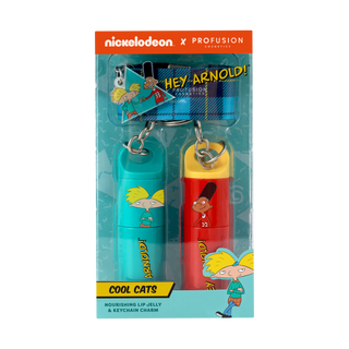 Hey Arnold! | Cool Cats - Nourishing Lip Jelly & Keychain Charm