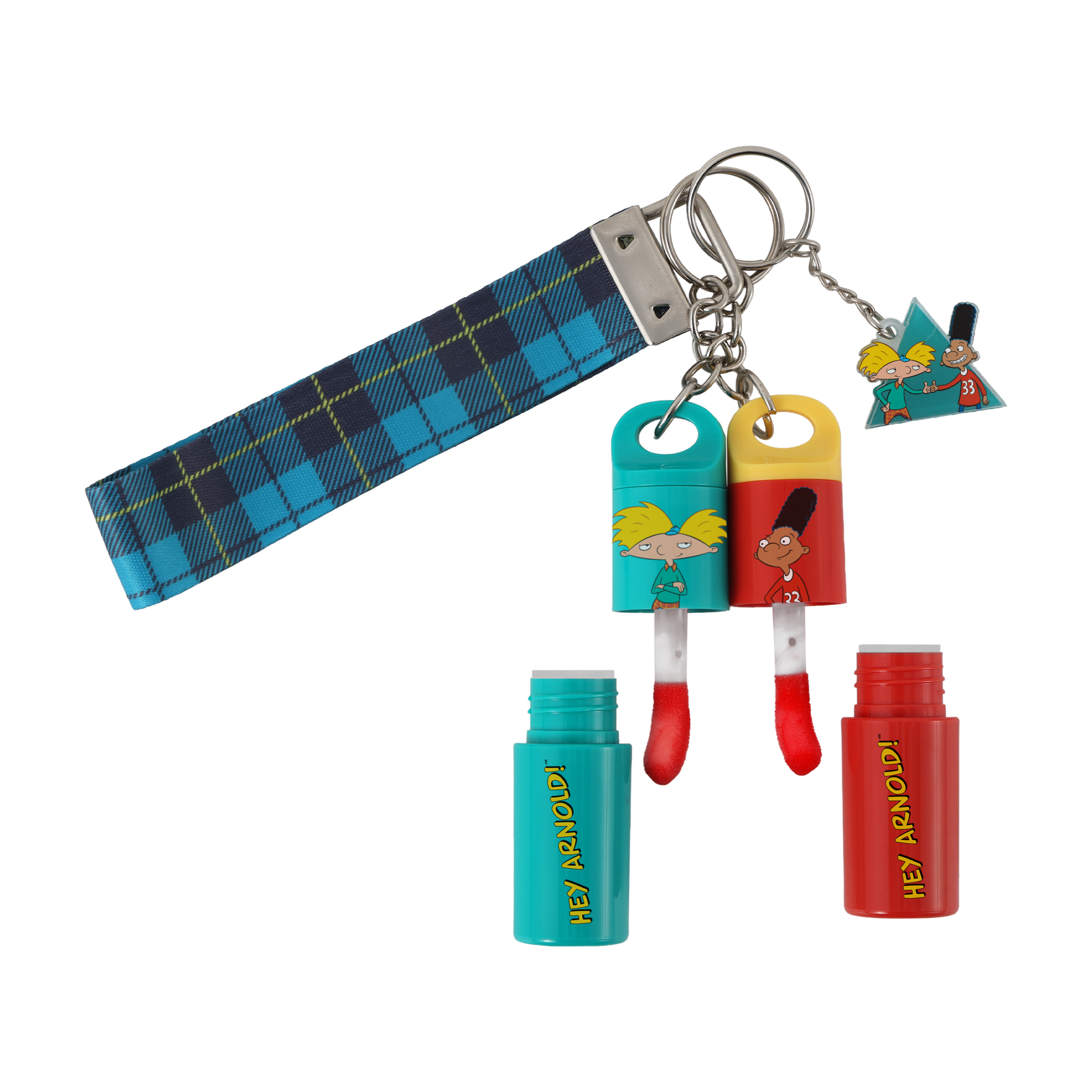 Hey Arnold! | Cool Cats - Nourishing Lip Jelly & Keychain Charm