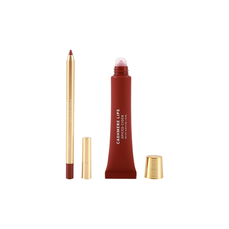 Pumpkin Spice Cashmere Lips Lip Liner & Balm Duo - Spiced Cider