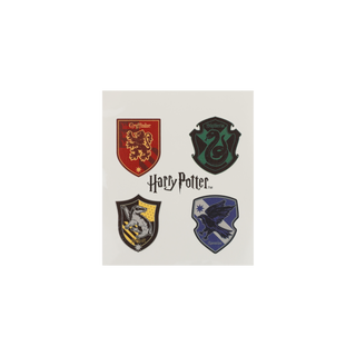 Hogwarts House Crests Temporary Tattoos 