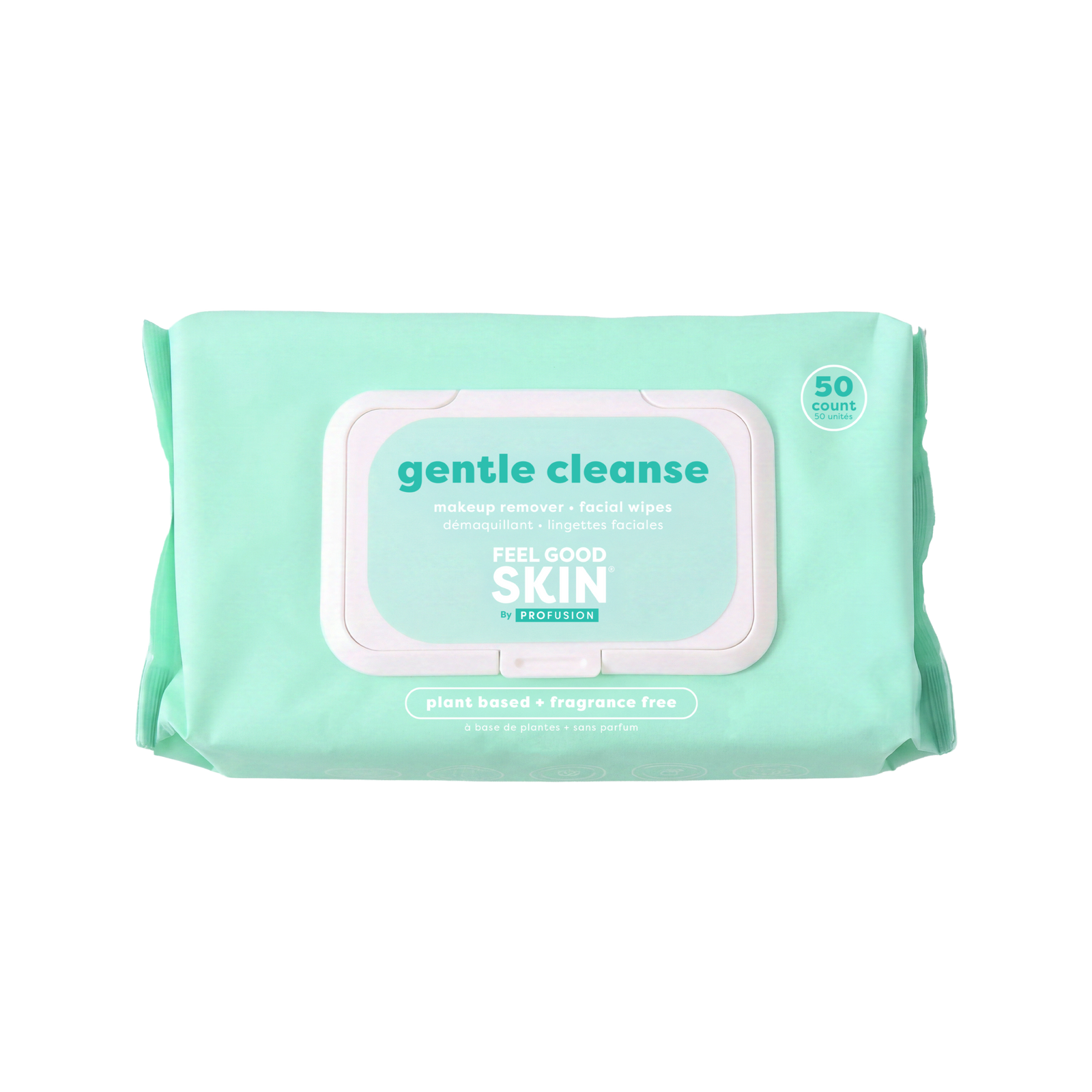 Feel Good Skin | Gentle Cleanse Makeup Remove Facial Wipes - 50 count