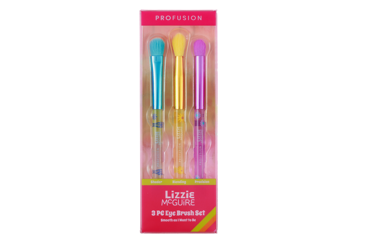 Lizzie McGuire - 3 Piece Eye Brush Set