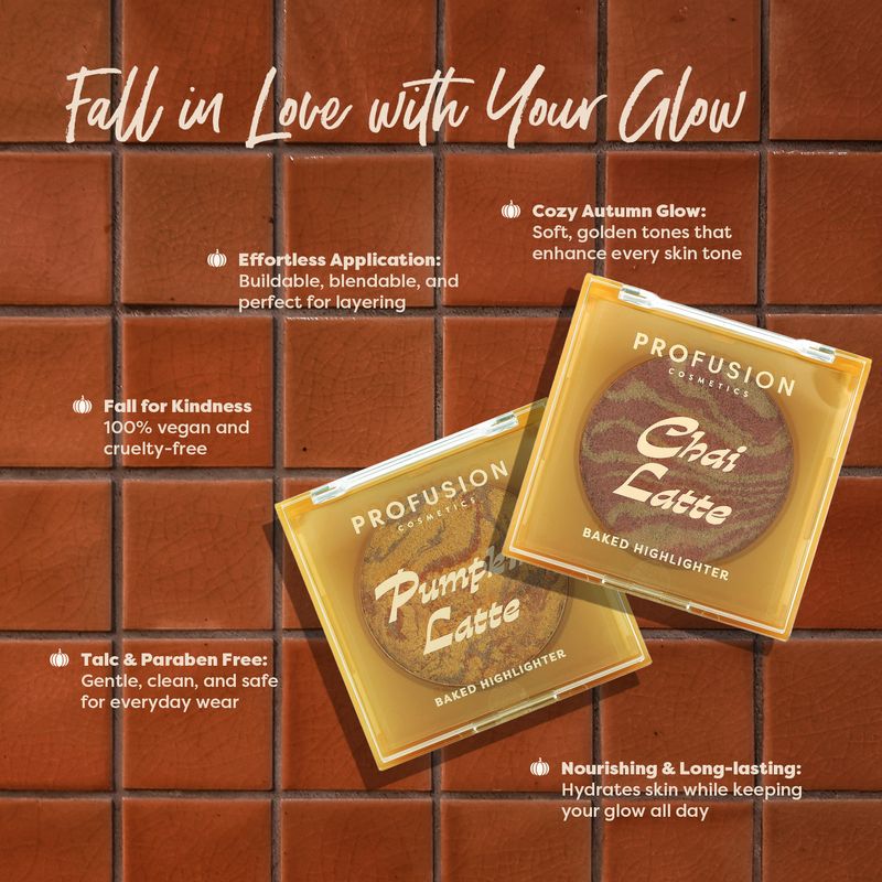  Chai and Pumpkin Baked Highlighter Infographics