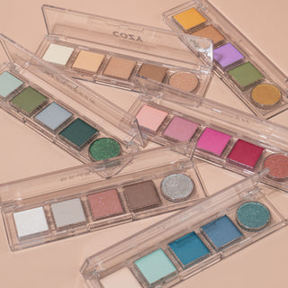 mini eyeshadow palettes, mini makeup palettes