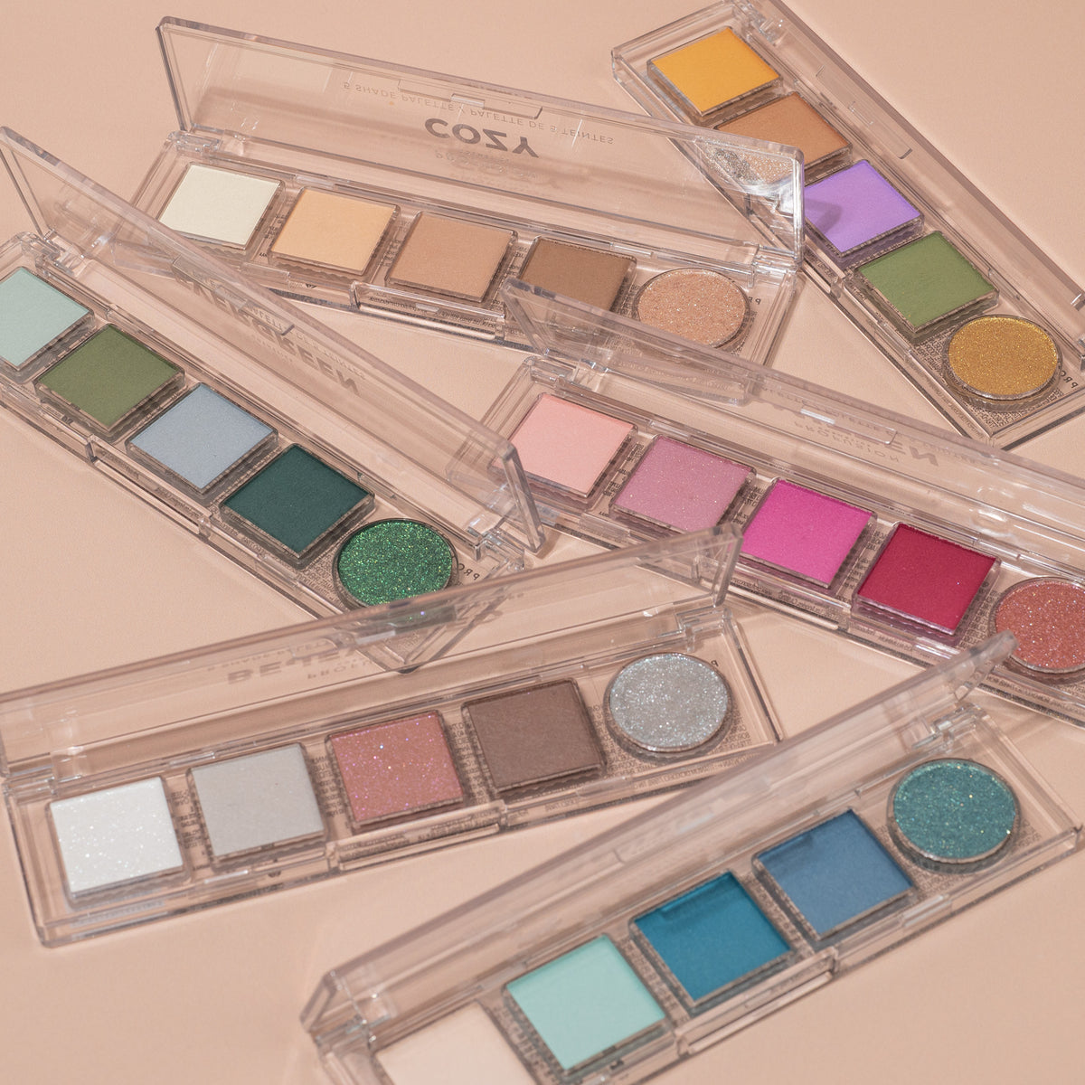 mini eyeshadow palettes, mini makeup palettes