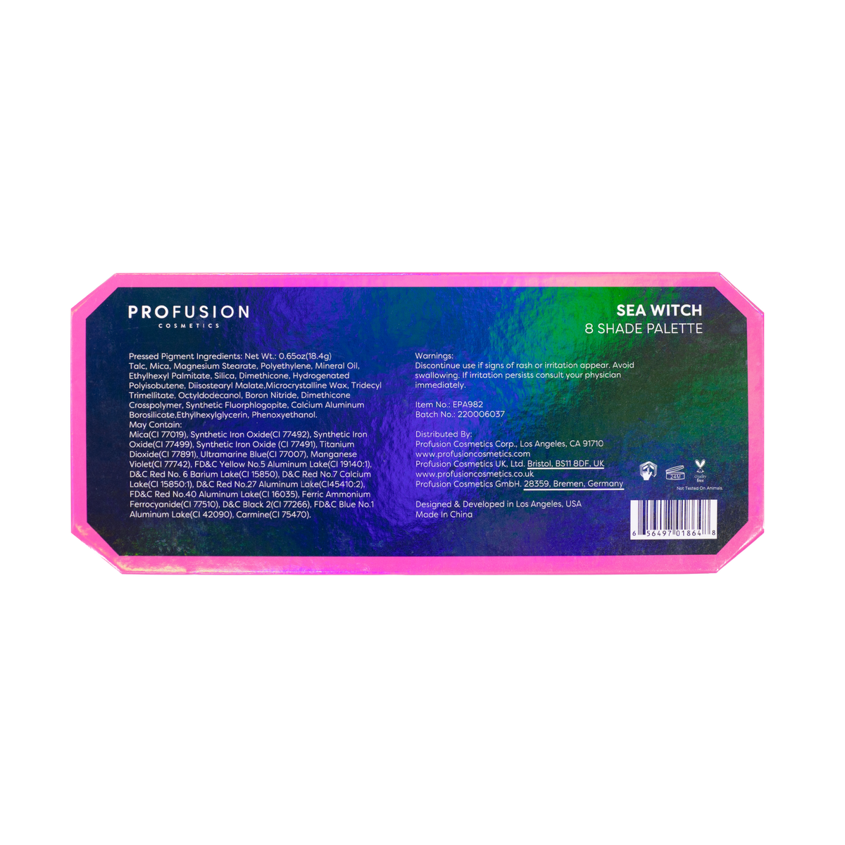 8 shade palette eyeshadow