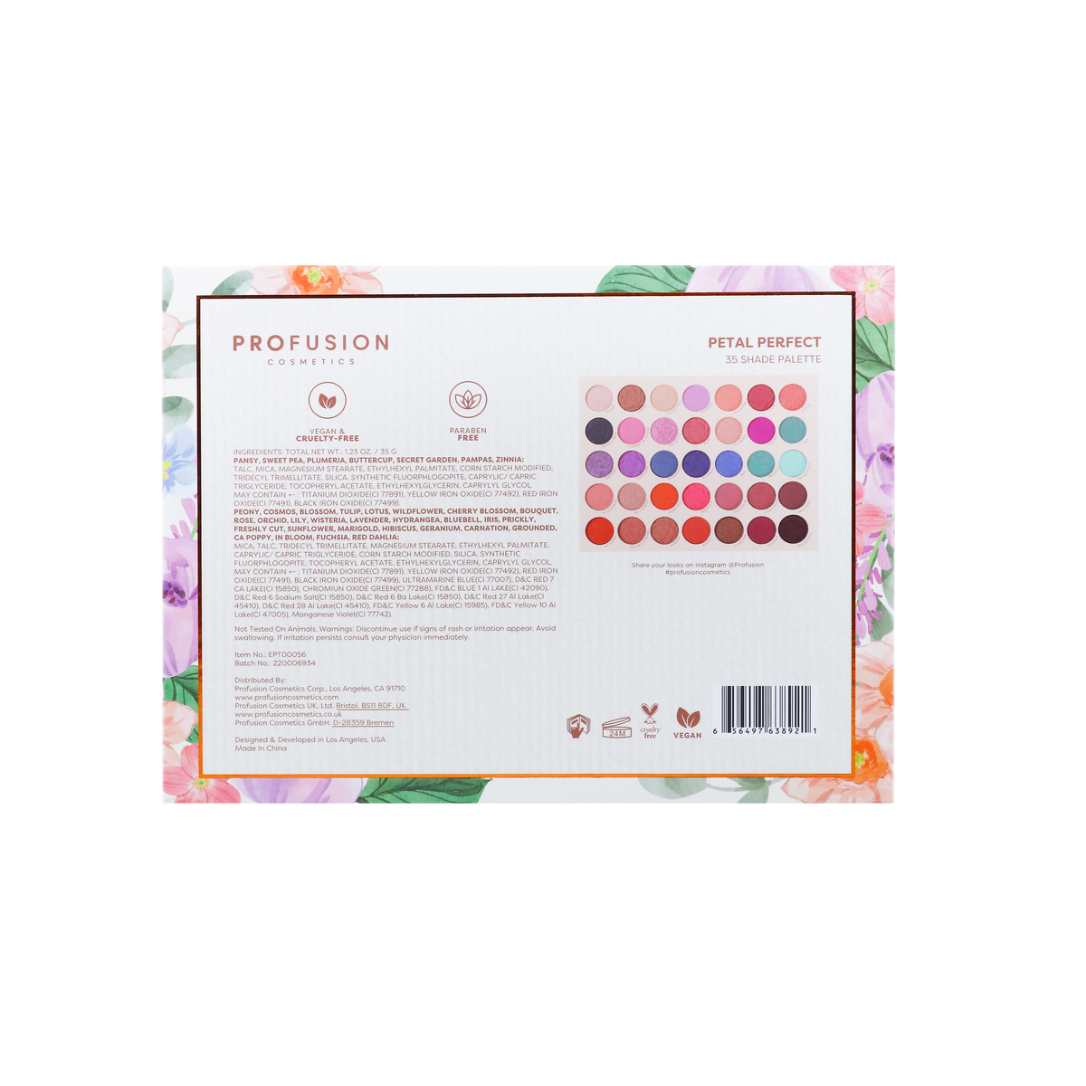 Petal Pefect | 35 Shade Palette